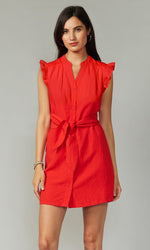 Load image into Gallery viewer, Jena Dress in Red

